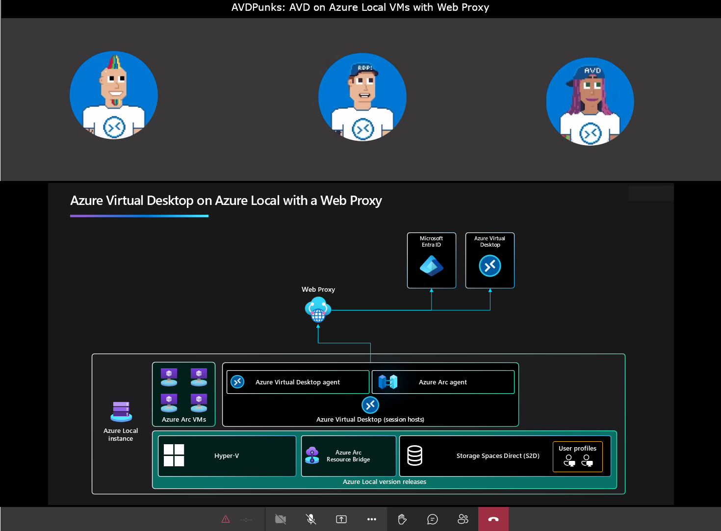 Enabling AVD on Azure Local VMs with Web Proxy via PowerShell